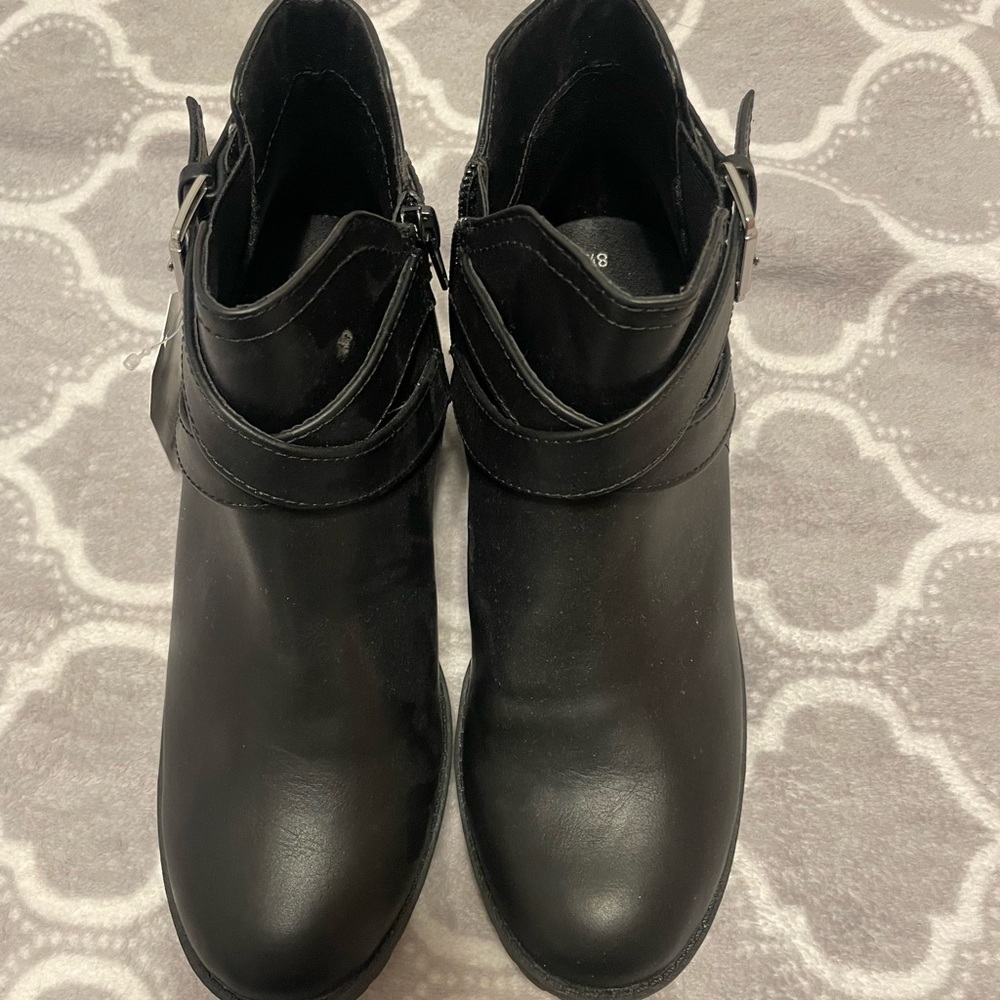 Time and True Low Strap Boots